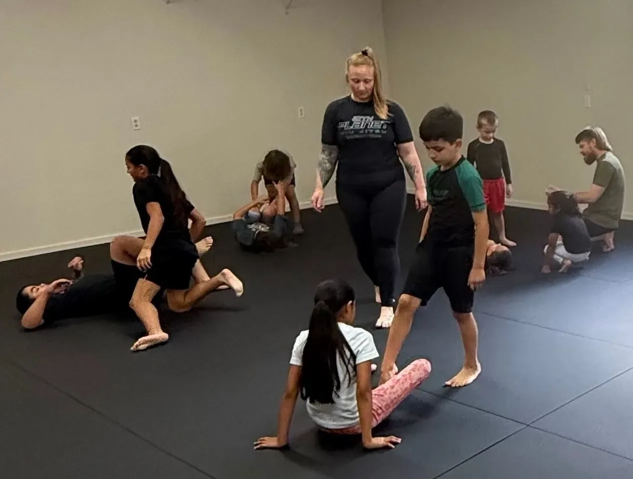 Kids jiu-jitsu class at 10th Planet Bastrop
